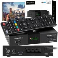 Antžeminės televizijos imtuvas KRUGER&MATZ SVB-T2 H.265 HEVC, HDMI, USB
