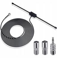 FM radijo antena 4in1, 3 m, su 4 jungtimis