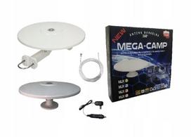 Antena MEGA-CAMP DVB-T2 12V, skirta jachtoms, nameliams ant ratų ir namams