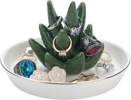 Keramikinė papuošalų lėkštutė Aloe Cactus