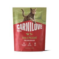 Carnilove Active Cat Duck - Pheasant Sterilised sausas pašaras katėms 0,4 kg