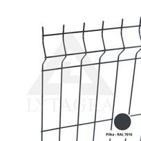 Pilkas tvoros segmentas 4.0 (+/-0,2 mm), 1,53x2,5 m