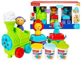 Plastilino rinkinys su traukinuku Fisher-Price