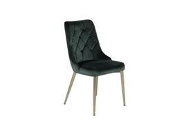 Valgomojo kėdė Velvet Deluxe, žalia