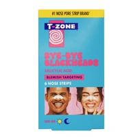 T-ZONE BYE-BYE BLACKHEADS nosies juostelės (6 vnt.)