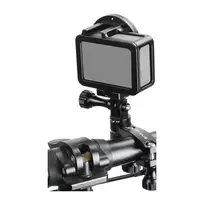 Puluz Aluminum Handlebar Mount with 360-Degree Rotation for Action Cameras (Black)