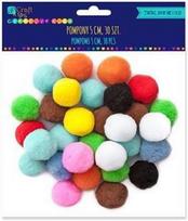 Akriliniai burbuliukai, MIX, 5cm, 30vnt.