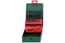 Metabo HSS-R metalo grąžtų rinkinys 627151000, 19 vnt. 1-10 mm
