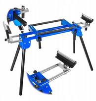 Geko kampinis pjūklas stovas G80831, 200kg, 1000-1650mm, 810-910mm, plienas, atramos ritinėliai