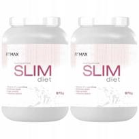 Baltymų ir vitaminų kokteilis svorio kontrolei 975g FITMAX, 2 vnt.
