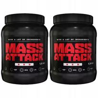 Gaineris FitLabs Mass Attack 1500g su kreatinu ir BCAA, 2 vnt.