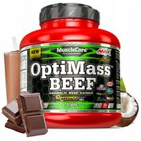 Beef Protein Gainer 2500 g be cukraus, laktozės, kreatino, BCAA