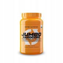 Gaineris raumenų masei Scitec Jumbo Hardcore 1530g, traškus baltasis šokoladas