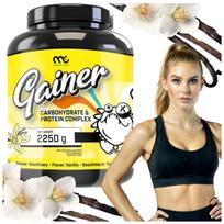 Baltyminis kokteilis Muscle Clinic Smoothie Gainer 2250g vanilinis