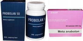 Papildai Meta Anabolone 60k ir Probolan 50 su tribulus testosteronu