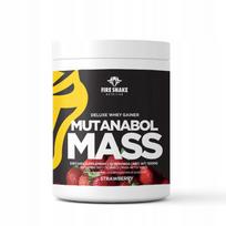 Baltyminiai milteliai FIRESNAKE MUTANABOL MASS GAINER 1000g, 20% HYDRO WPI WPC, braškių skonio