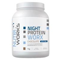 Naktinis baltyminis proteinas Worx 1 kg, šokolado skonio