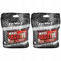Gainer Mass Active 20% baltymų, angliavandeniai, glutaminas, raumenų masei, FITMA, 2 vnt.