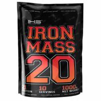 Gainerio baltymai IRON MASS 1000g raumenų masei su angliavandeniais
