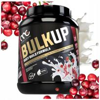 Baltymų papildas MUSCLE CLINIC BULKUP 50:50 WPI WPC WPH MPI 1000 g spanguolių skonio
