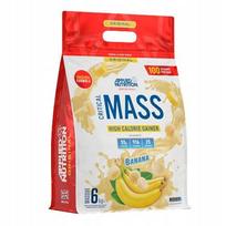 Masės didinimo milteliai Applied Nutrition Gainer Critical Mass bananų skonio 6000 g