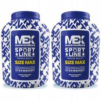 Gainer baltymai ir angliavandeniai MEX SIZE MAX 2722g, šokolado skonio