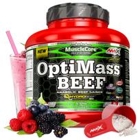 Gaineris be cukraus ir laktozės, Beef protein 30%, masės auginimui
