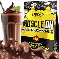 Baltyminiai milteliai Real Pharm MUSCLE ON 1000g, šokolado skonio