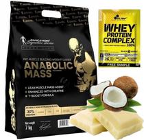 Baltymų-angliavandenių gaineris Levrone Anabolic Mass 7 kg, B Choco-Coconut