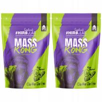 Gainer Mass Kong 1000g baltymų ir angliavandenių mišinys HIRO.LA, 2 vnt.