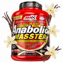 Gainer baltyminis kondicionierius 2 kg vanilinis su kreatinu, BCAA ir EAA
