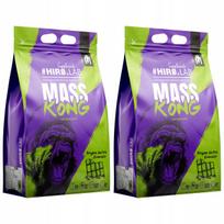 Baltyminis angliavandenių papildas Hiro GAINER Mass Kong 3000g, belgiškas šokoladas, 2 vnt.