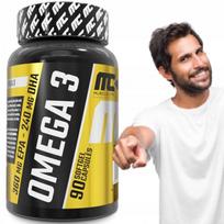 Maisto papildas Omega 3 1000, 90 kapsulių, Muscle Care