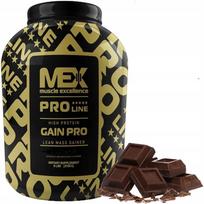 Baltymų gėrimas MEX GAIN PRO GAINER MASS BULK 2720g šokolado skonio