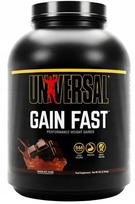 Baltyminis angliavandenių gaineris Universal Gain Fast 2260g, šokoladas