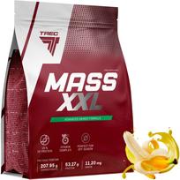 Masės gaineris TREC GAINER MASS XXL 4800g WPC 80 baltymai su vitaminais