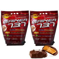 Masės gaineris MEGABOL GAINER 737 3000g, karamelės skonio, 2 vnt.