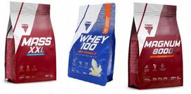 Baltymų WPC kreatino Double Gainer rinkinys jėgos treniruotėms
