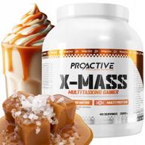 Gainer baltymų ir angliavandenių milteliai ProActive X-MASS Salty Caramel 3000 g