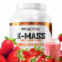Gaineris ProActive X-MASS braškių skonio, 3000 g
