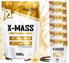 Gaineris ProActive X-MASS, vanilės, 1 kg, 6 vnt.