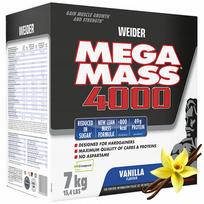 Gaineris WEIDER MEGA MASS 4000 7kg, vanilės skonio