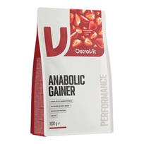 Baltymų angliavandenių masės didinimo papildas OstroVit Anabolic Gainer 1000g braškių