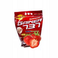 Baltyminis gėrimas Megabol Gainer 737 3000 g braškinis