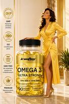 Maisto papildas Omega 3 Ultra Strong 1000 Gold, EPA+DHA 750, 90 kapsulių, Prof Series