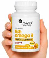 Maisto papildas Aliness Fish Omega 3 FORTE EPA 500 mg DHA 250 mg