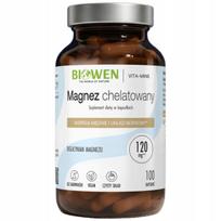 Maisto papildas Biowen CHELATED MAGNESIUM DIGLYCINATE, 100 kapsulių