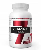 Maisto papildas 7NUTRITION Vitamin C 1000 mg, 90 vegetariškų kapsulių