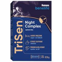Miego milteliai HUMANA BENELIFE TRISEN NIGHT COMPLEX su melatoninu