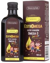 Maisto papildas vaikams Skoczylas ESTROMEGA JUNIOR Omega 3 riebalų rūgštys EPA DHA